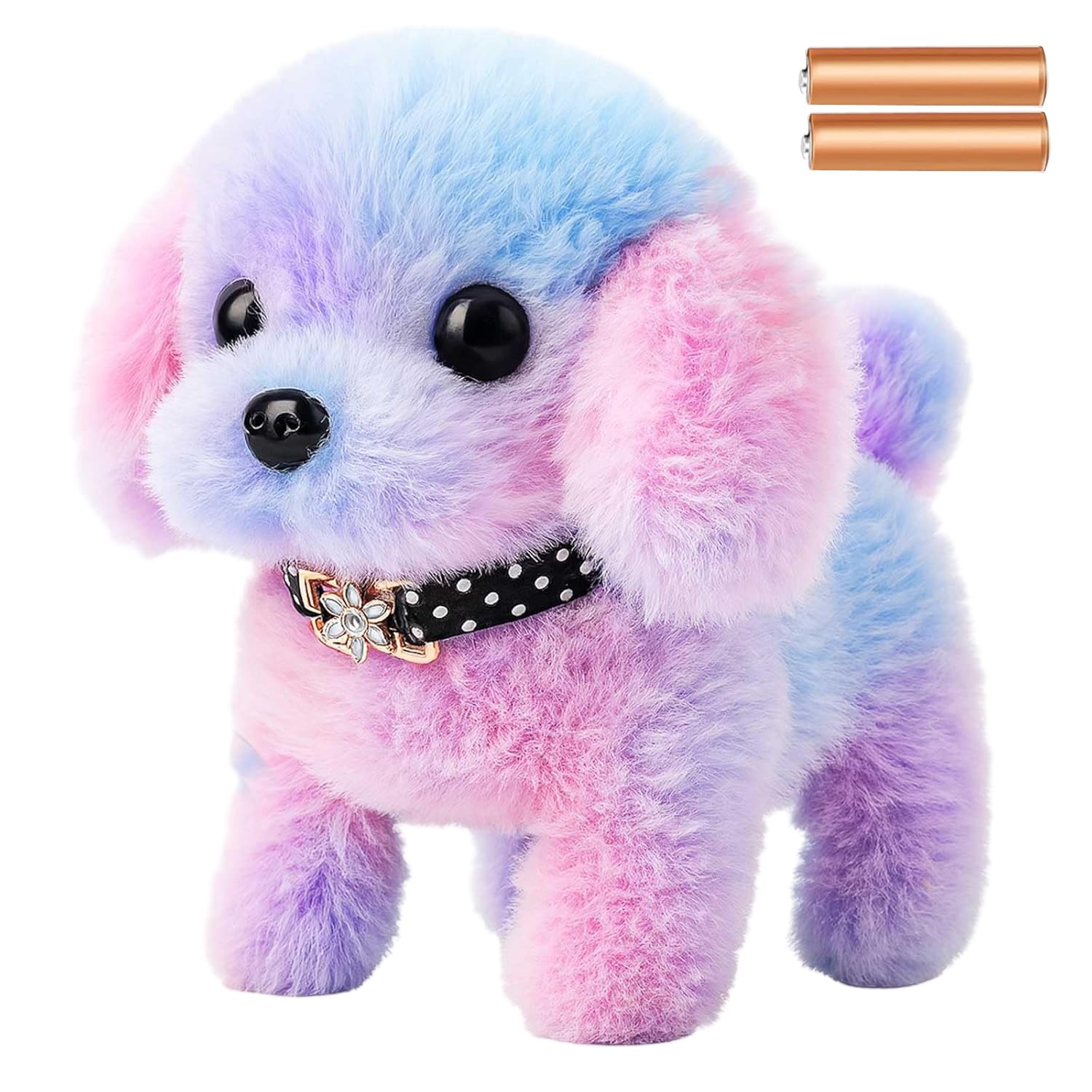 Buy GITGRNTH Walking Talking Rainbow Dog Toy for Kids with Battery