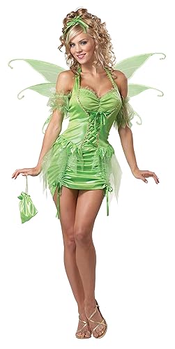California Costumes 1220 Tinkerbell Adult-Sized Costume, Green, Large - L - Green