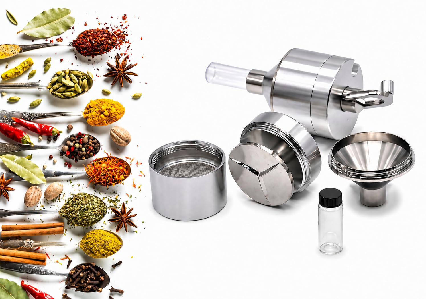 Spice Grinder Set - Superfine Grinding & FREE SHIPPING -4