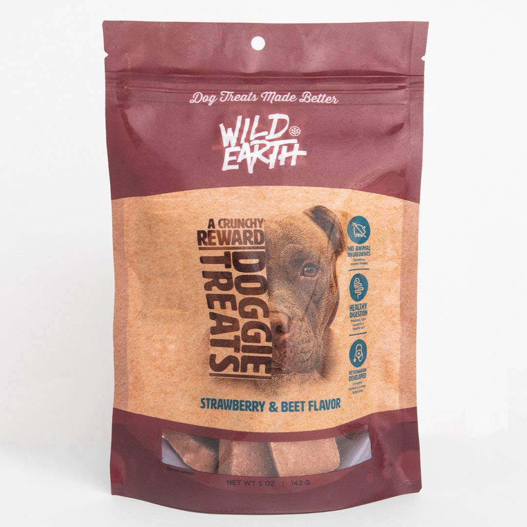 Buy Wild Earth Superfood Dog Treats, Plant Based Dog Treats with Omega