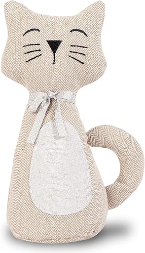 Miniatura 1 de Sanlykate Tope de puerta decorativo de tela 18 libras lindos topes de puerta de animales interiores anticolisión resistentes para el hogar protector