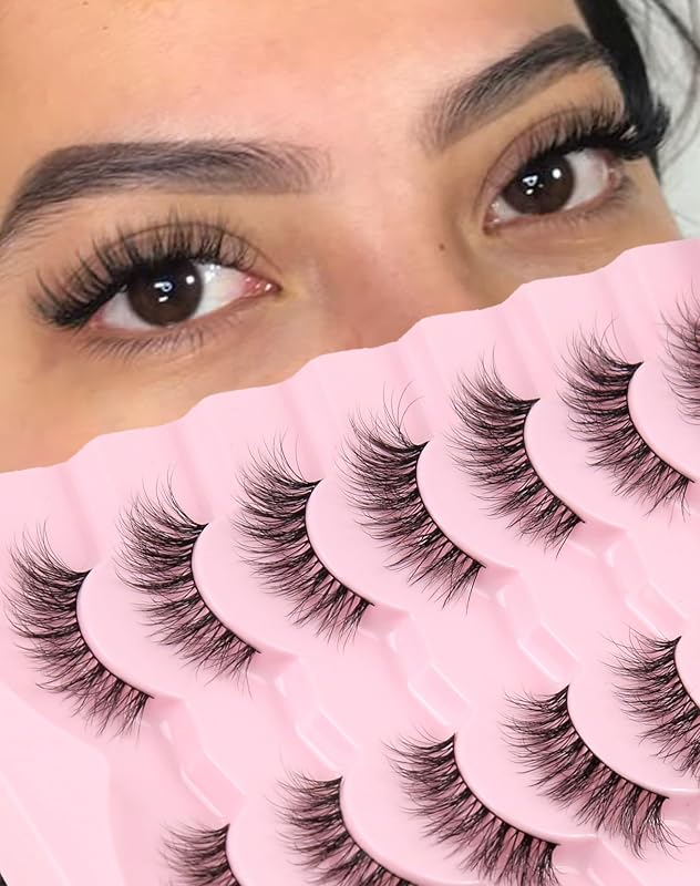 Cílios postiços DALLAIS D7 estilo cat eye