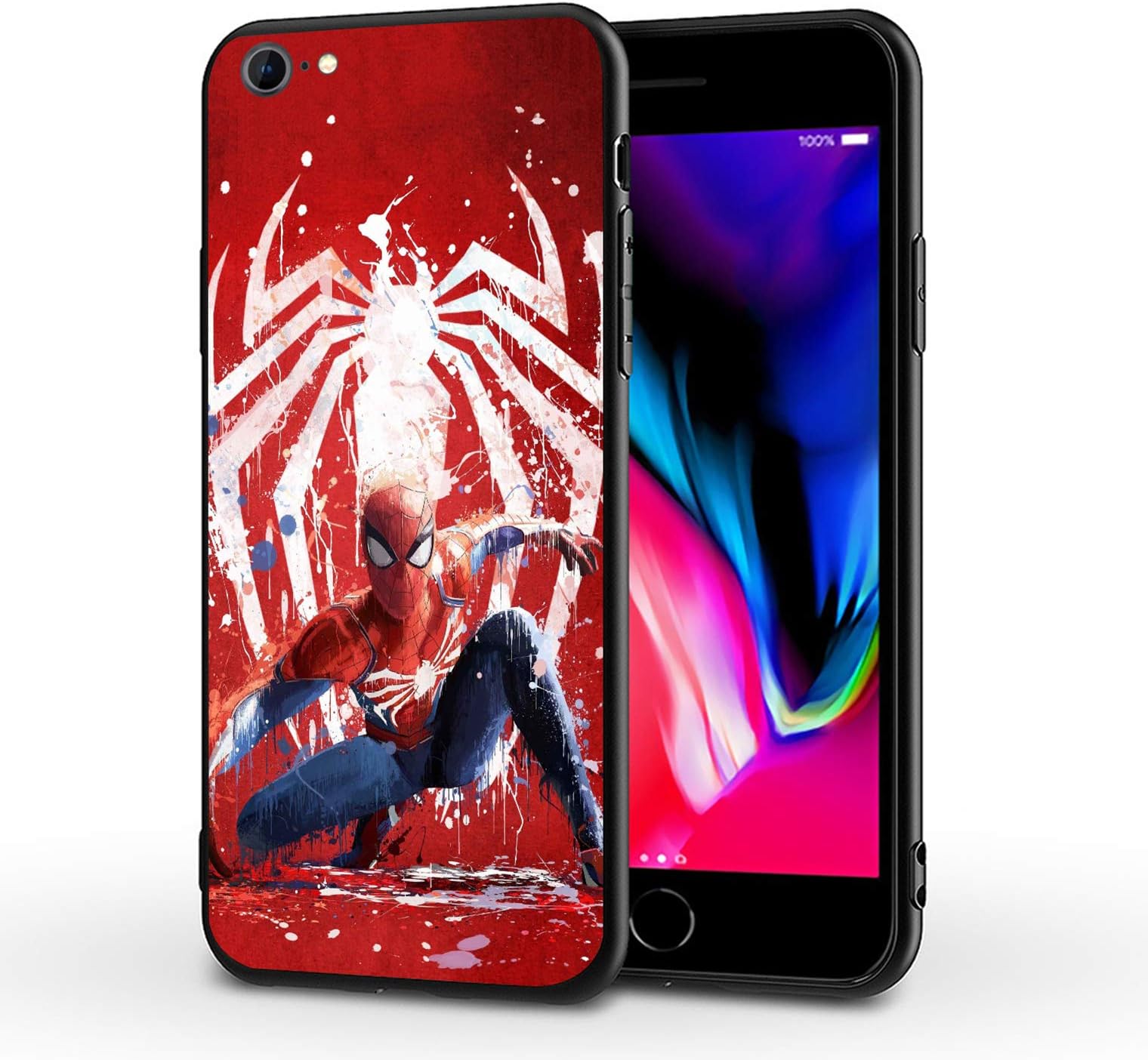 PUTEE Comics iPhone 6s Case iPhone 6 Case Full Body Protection Cover Case (Spider-Man)