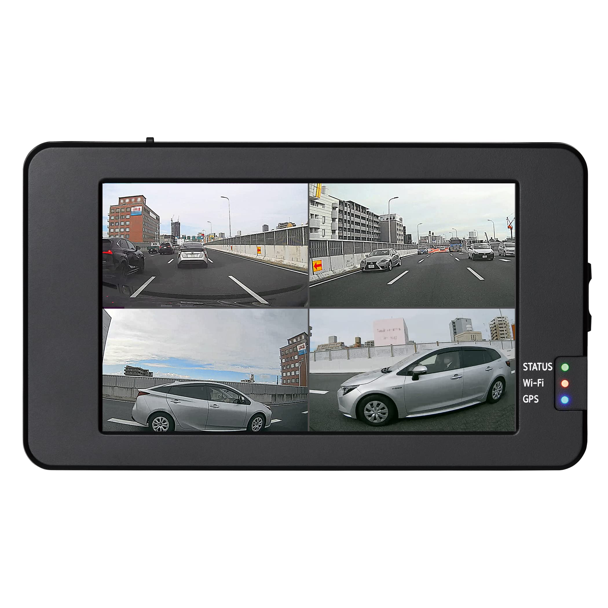 Amazon.co.jp: 4カメラ ドライブレコーダー 360度 前後 左右 P4 