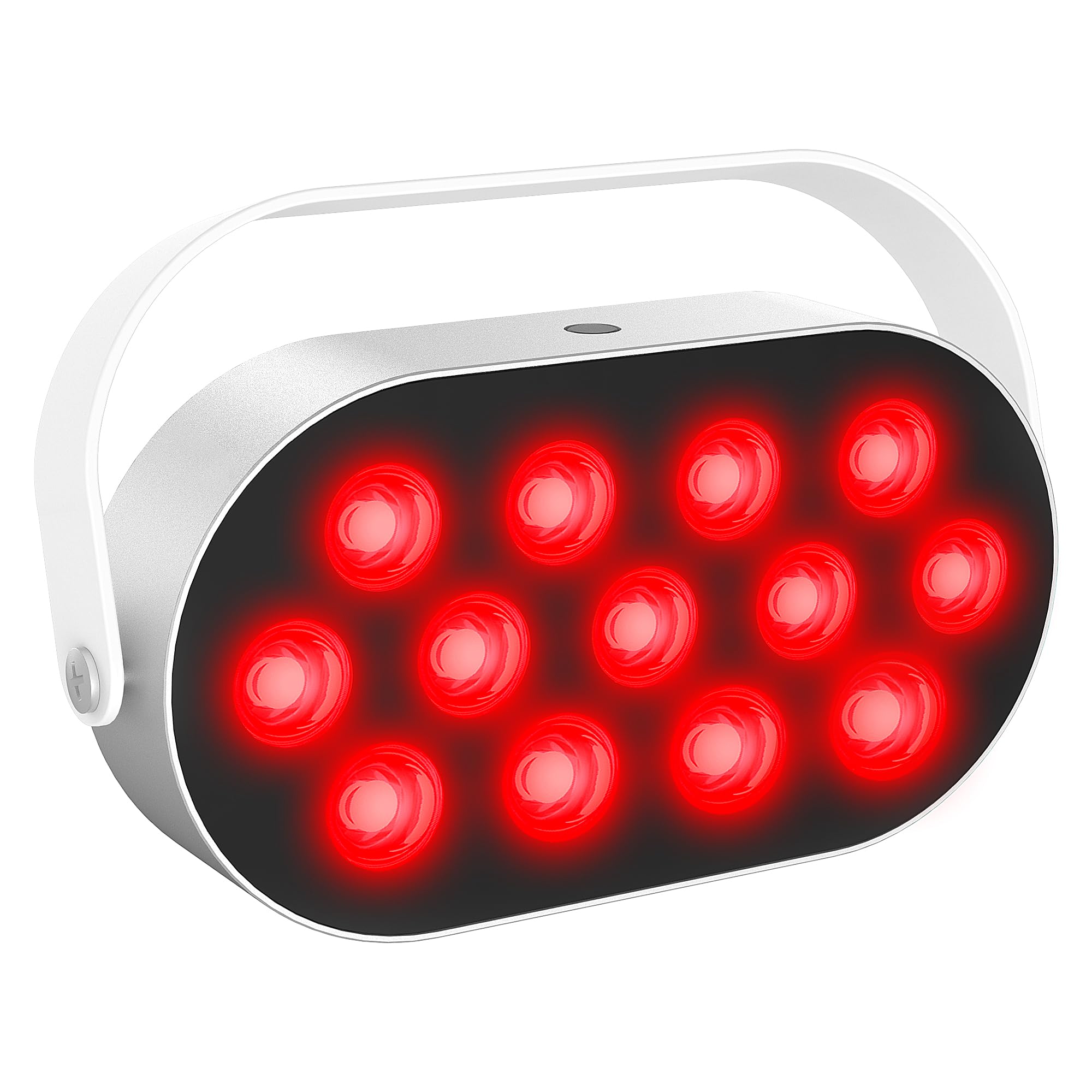 STASUN Terapia de luz roja de doble chip, panel de lámpara infrarroja recargable de 13 LED, dispositivo portátil de infrarrojo cercano de 660 y 850 nm con USB para cara, cuerpo, piel, sueño (Mini13)
