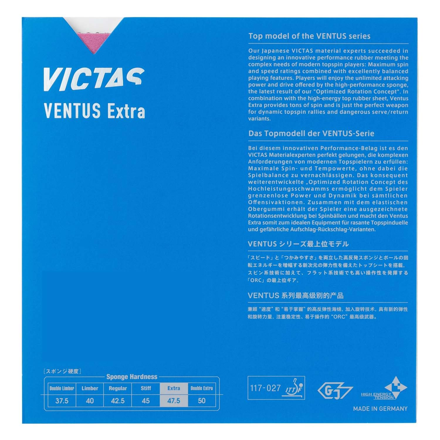 VICTAS Ventus Extra Max N