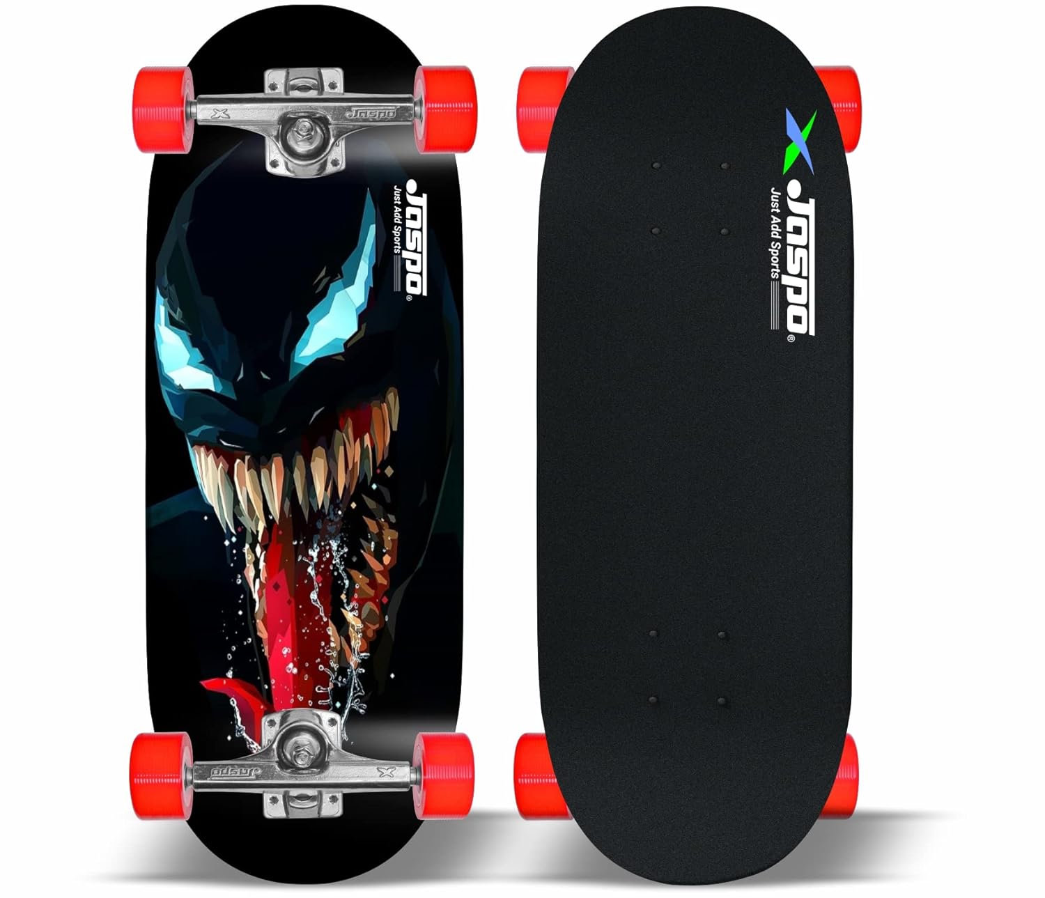 Buy Jaspo Bolt 22 x 8 Inches Canadian Maple 7Layer Skateboard Complete