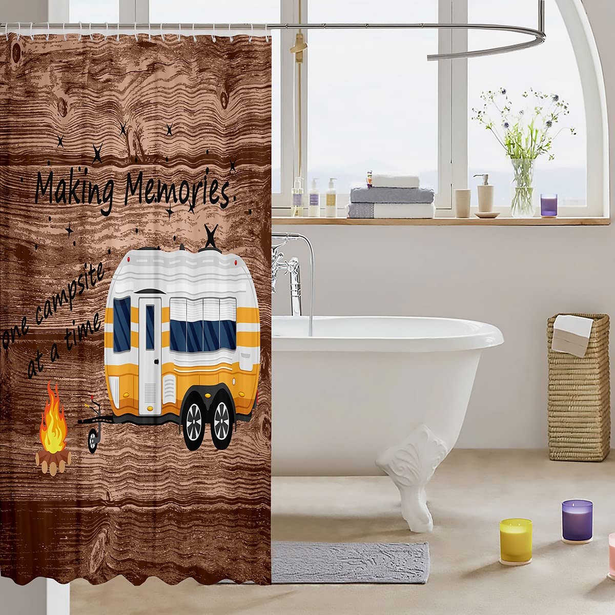 QuickPitch Douchegordijn en/of Wc toilet - Toffe Camper