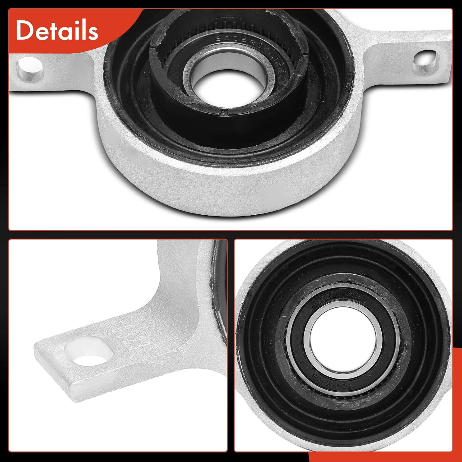 A-Premium Drive Shaft Center Support Bearing Driveshaft Carrier Bearing Propshaft Mounting Compatible with BMW X5 2007-2018, X3 2011-2017, X6 2008-2018, X4, xDrive35i, xDrive50i, Replace# 26127558745