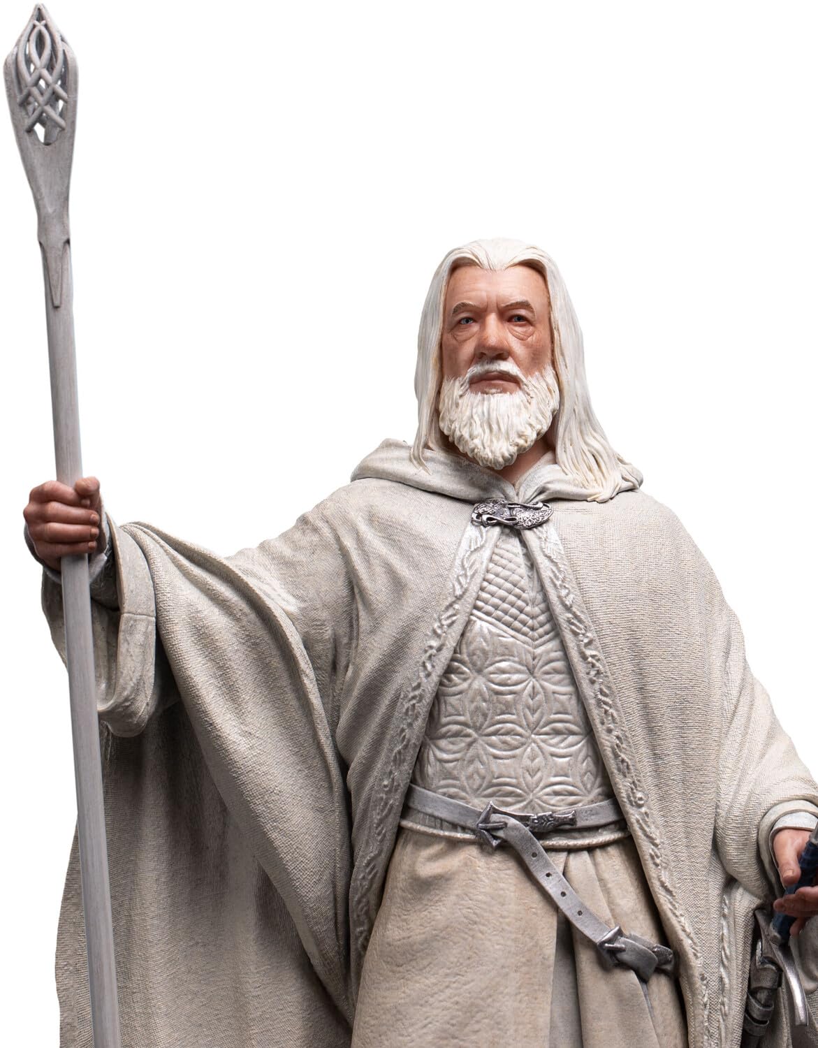 Weta Workshop - Il Signore degli Anelli Trilogia - Serie Classica - Gandalf La Statua Polystone Bianca