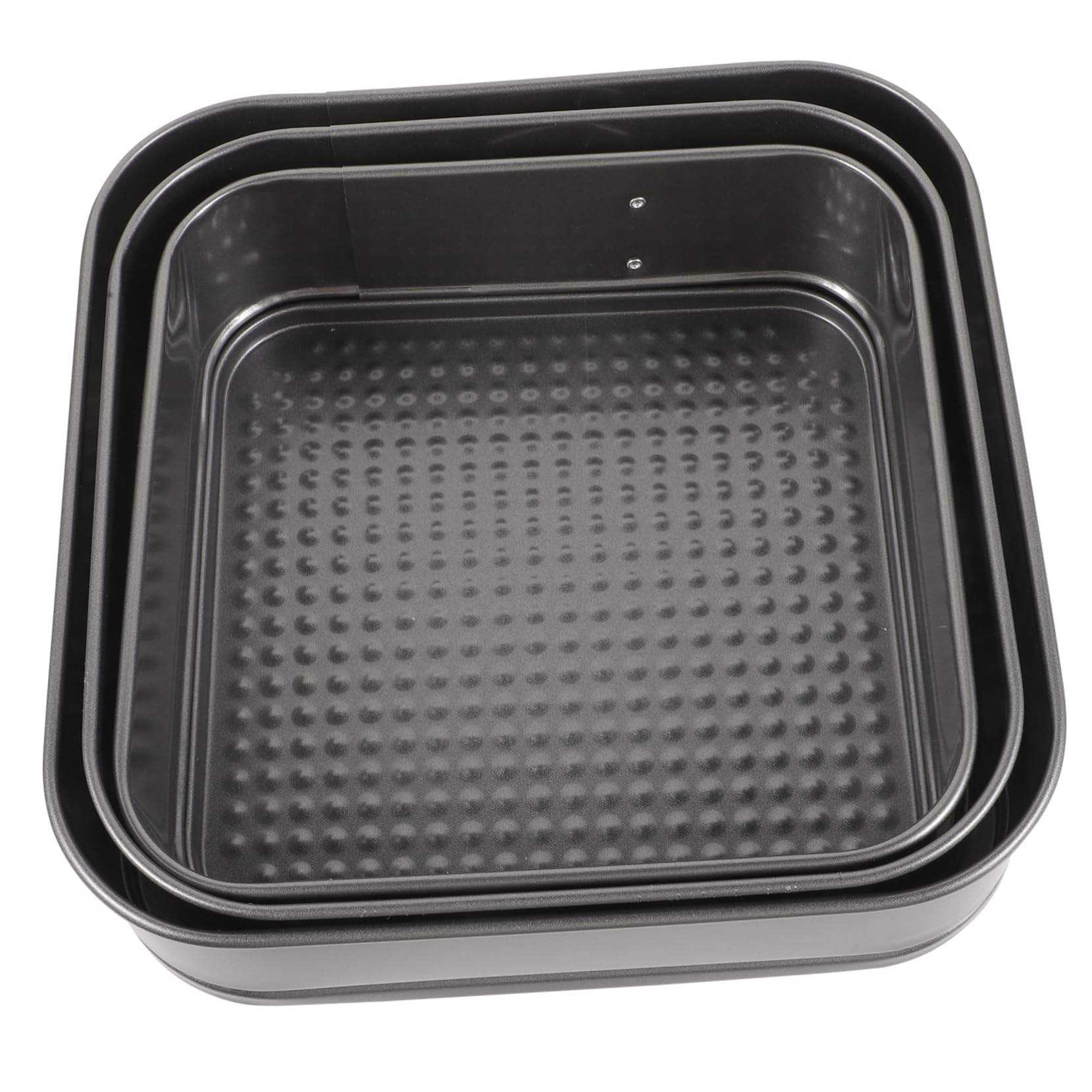 PRETYZOOM Moules À Gâteau Carrés En Acier Au Carbone Antiadhésifs Lavables Au Lave-vaisselle