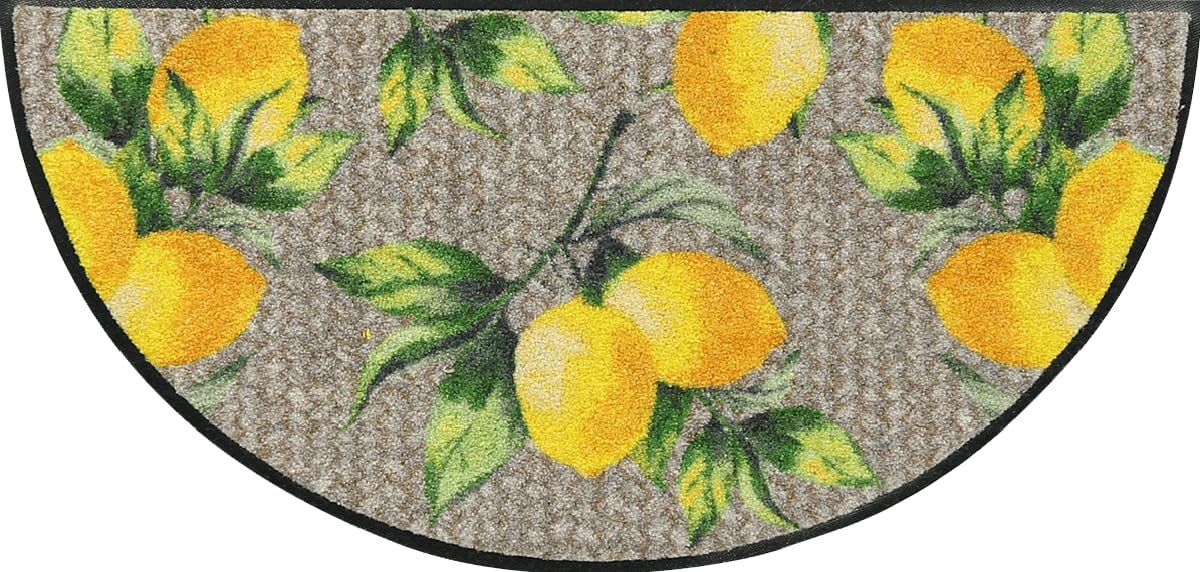Salonloewe Fussmatte Lemons Pure I Schmutzfangmatte & Fußabtreter für Innen 42 x 85 cm
