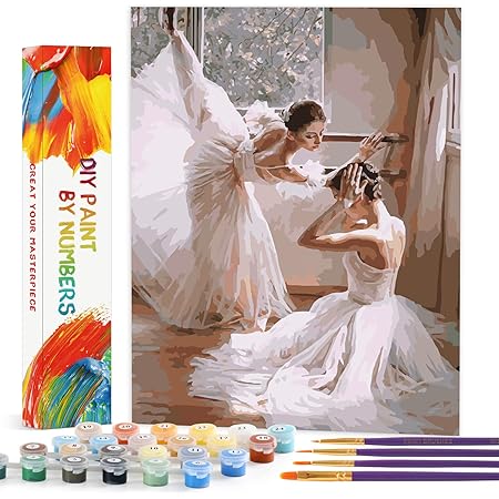 WOWDECOR Malen Nach Zahlen Fuchs Auf Baum 40x50cm - DIY Ölgemälde Für Erwachsene