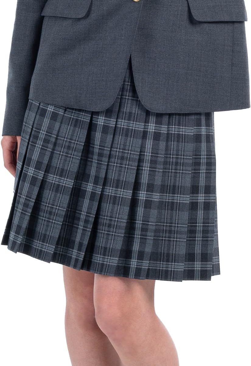 クロップド丈トレーナー　ドルマン　ニットプリーツスカート　セットアップ　秋冬 クロップド丈トップスXチェック柄ワンピースニットセットアップ[kz200