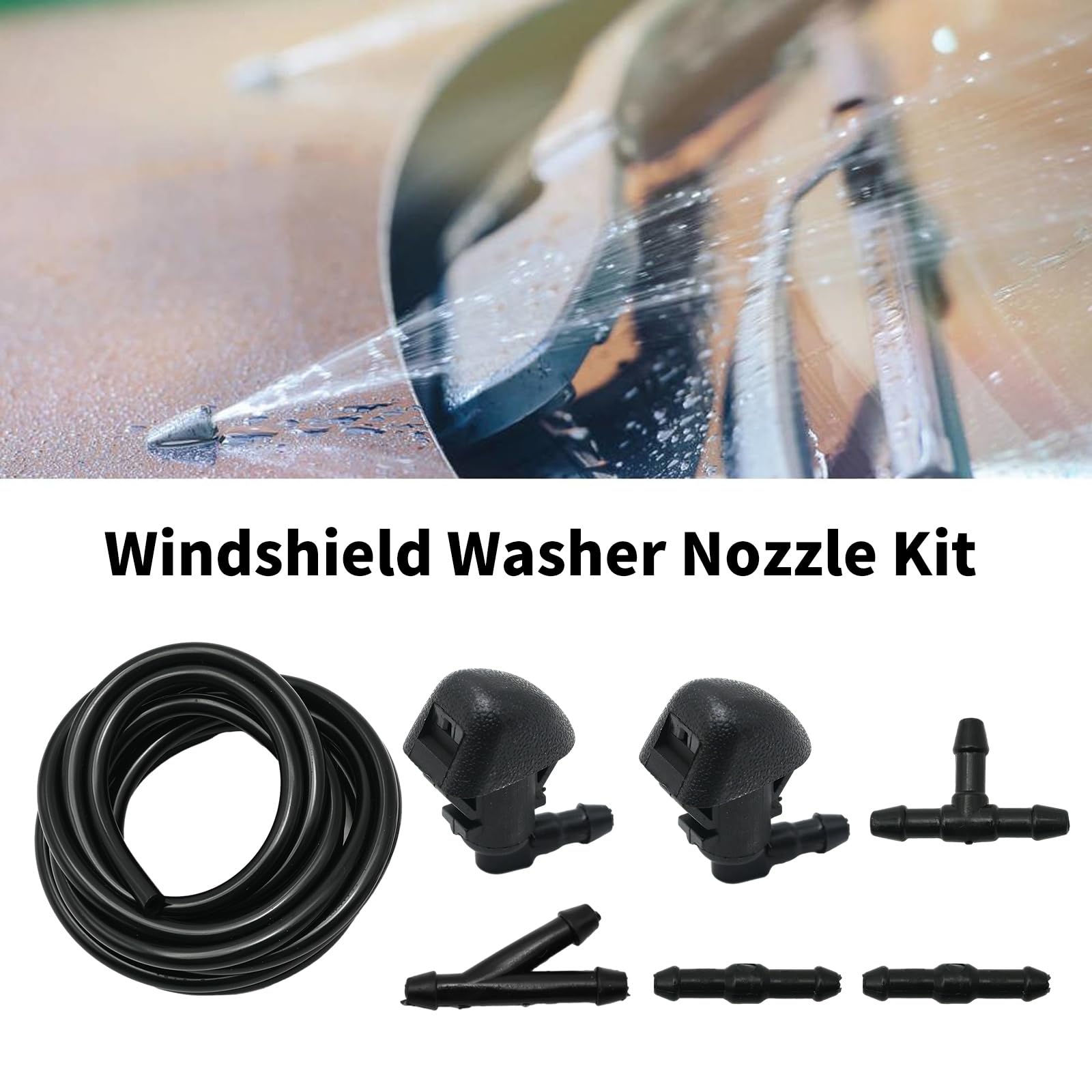 Amazon.com: EATAKWARD 76810SZAA01ZA Front Windshield Washer Nozzle
