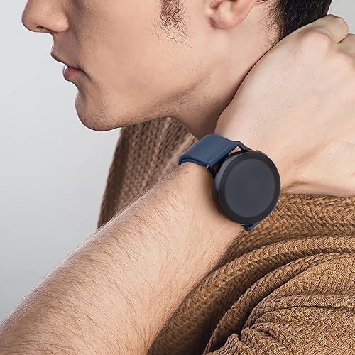 Miniatura 8 de Meliya Correa para Samsung Galaxy Watch 3 bandas 1.614 in mujeres hombres, 0.787 in suave TPU correa deportiva correa de repuesto para Galaxy Watch