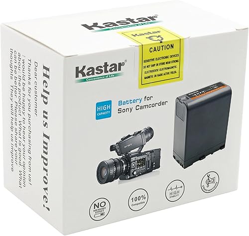 Miniatura 5 de Kastar Paquete de 2 baterías BP-U60  BP-U66 y cargador rápido dual AC LCD compatible con Sony BP-U30, BP-U35, BP-U60, BP-U60T, BP-U66, BP-U65,