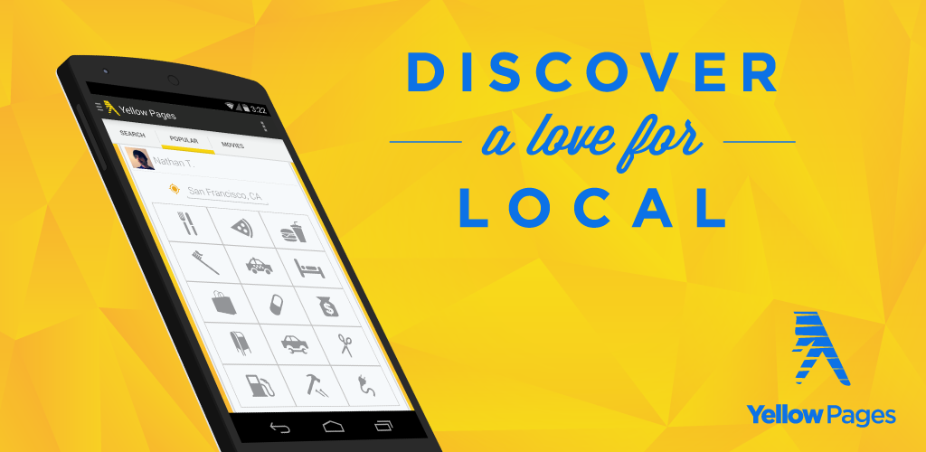 Yellow Pages App on Amazon Appstore