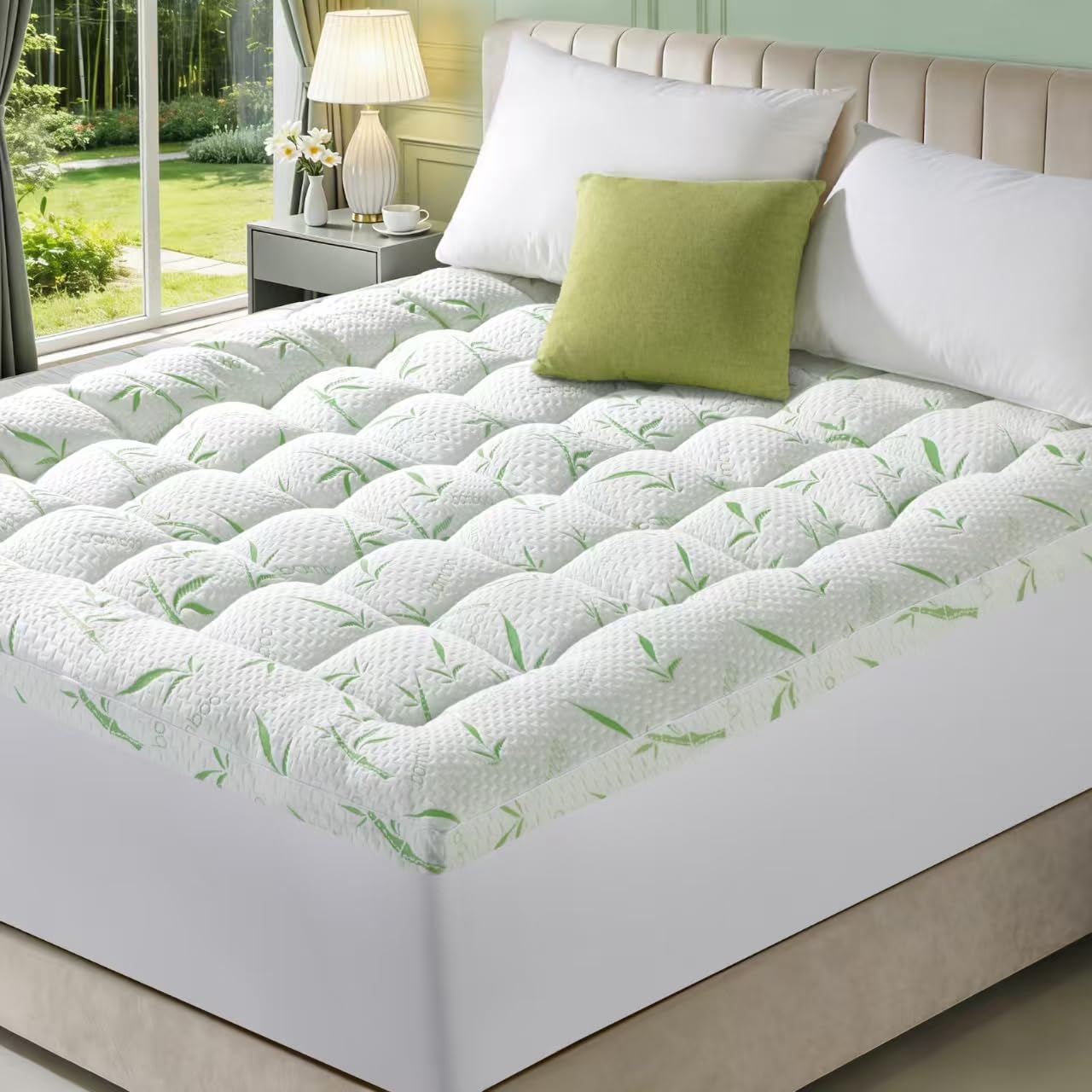 Photo 1 of 1 Inch Breathable Mattress Topper