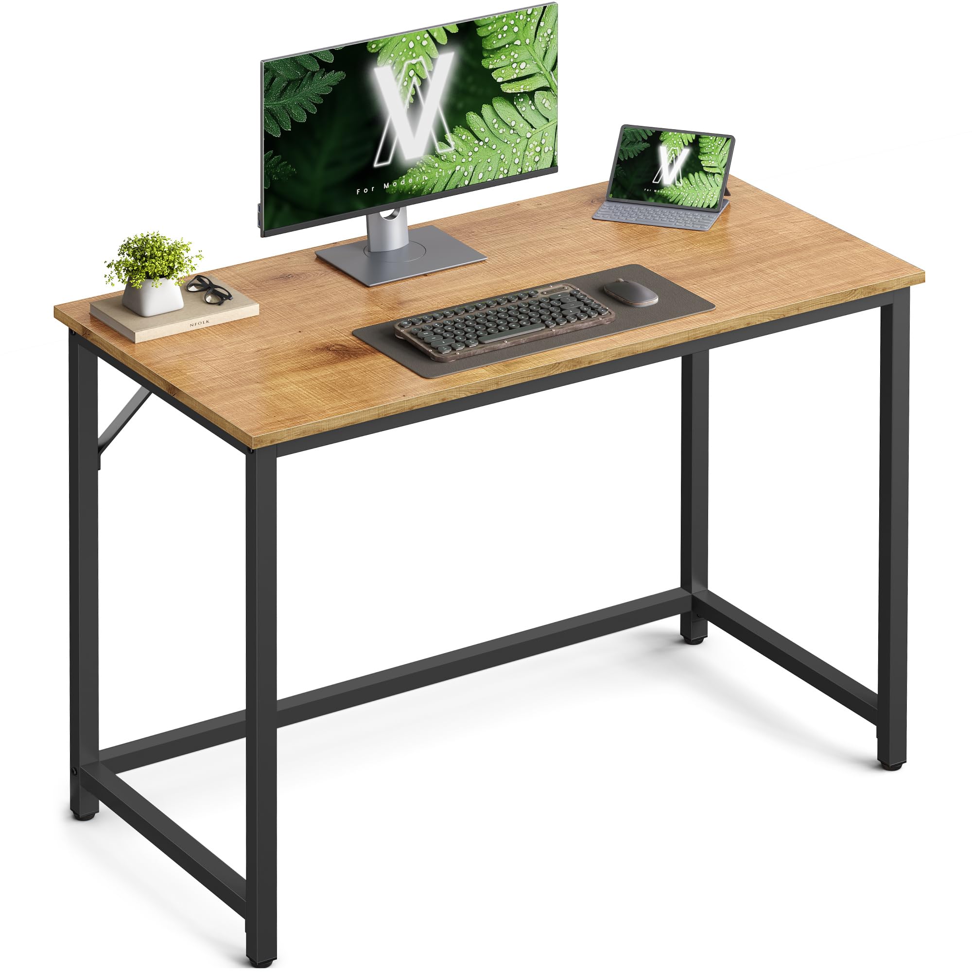 Amazon.com: VASAGLE Computer Desk, Gaming Desk, Home Office