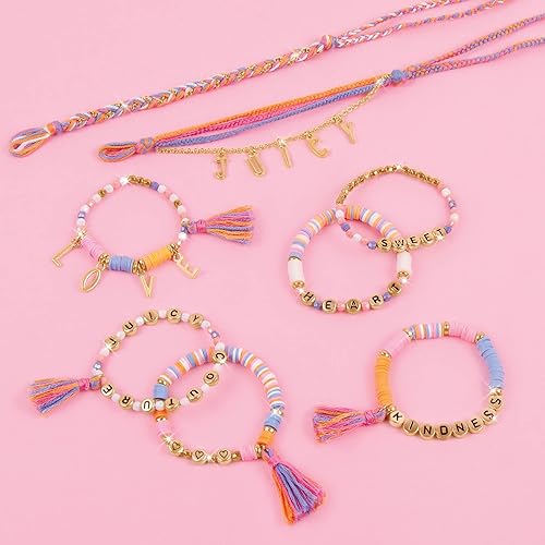 Miniatura 6 de Make It Real - Kit de fabricación de pulseras con letras de amor Juicy Couture - Kit de fabricación de joyas para niños - Kit de fabricación de