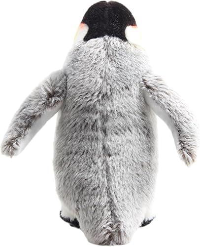 Miniatura 4 de Lindo pingüino realista esponjoso juguete de peluche suave muñeca de 10 pulgadas niños niños regalo de Navidad