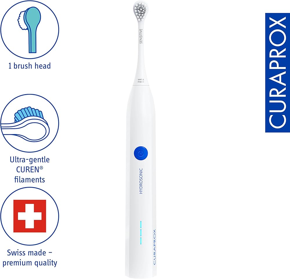 Amazon.com: Curaprox Hydrosonic Easy Sonic Toothbrush – for Daily