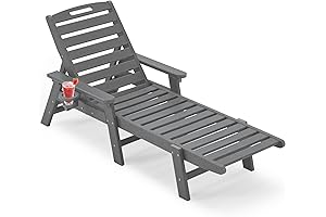 Bougie Lounge Chair: Outdoor Patio Chaise Lounge with Unmatched Comfort and Durability