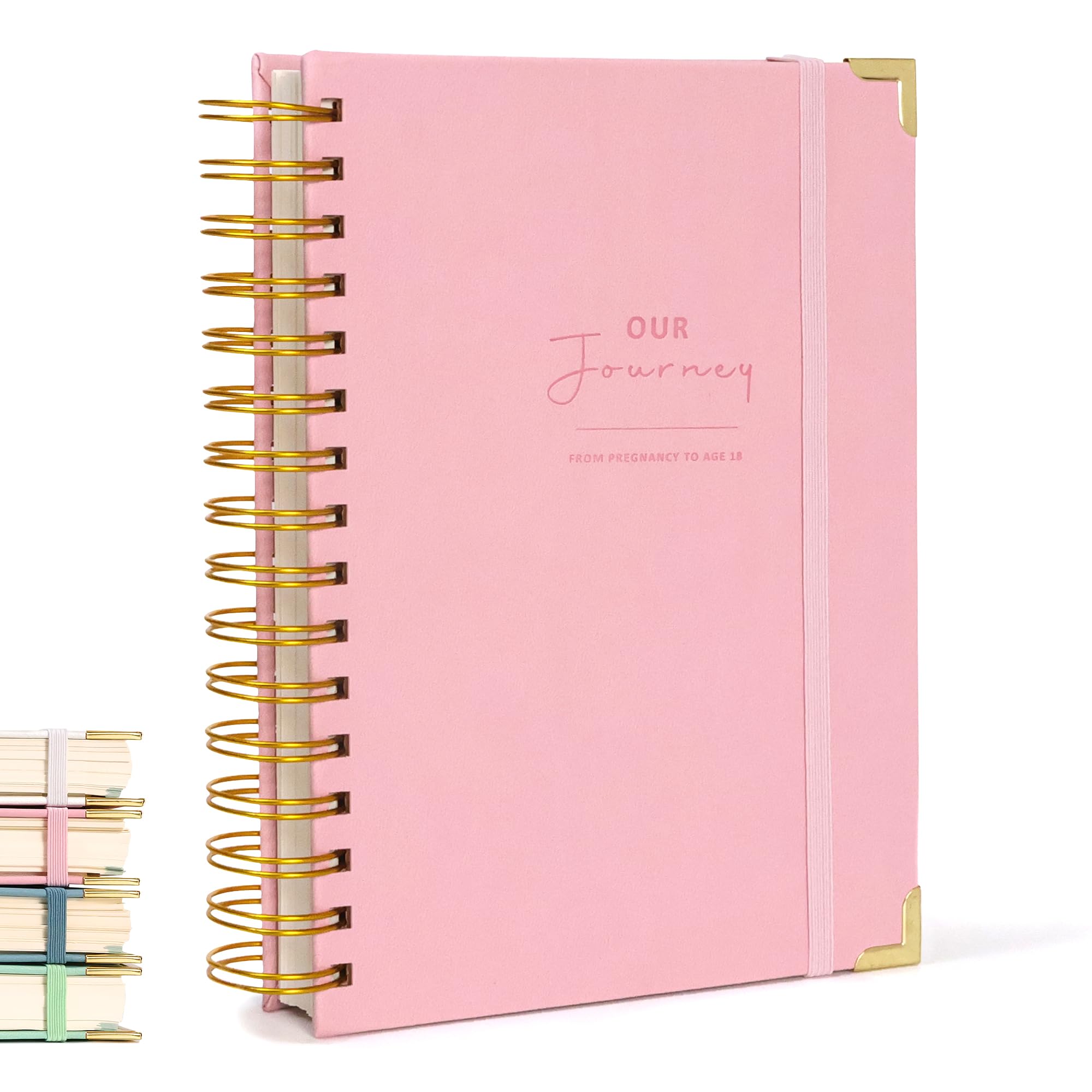 Baby Book and Pregnancy Journal - Pink-picture-16