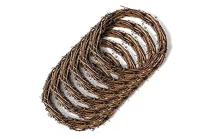 Worown Natural Grapevine Wreaths