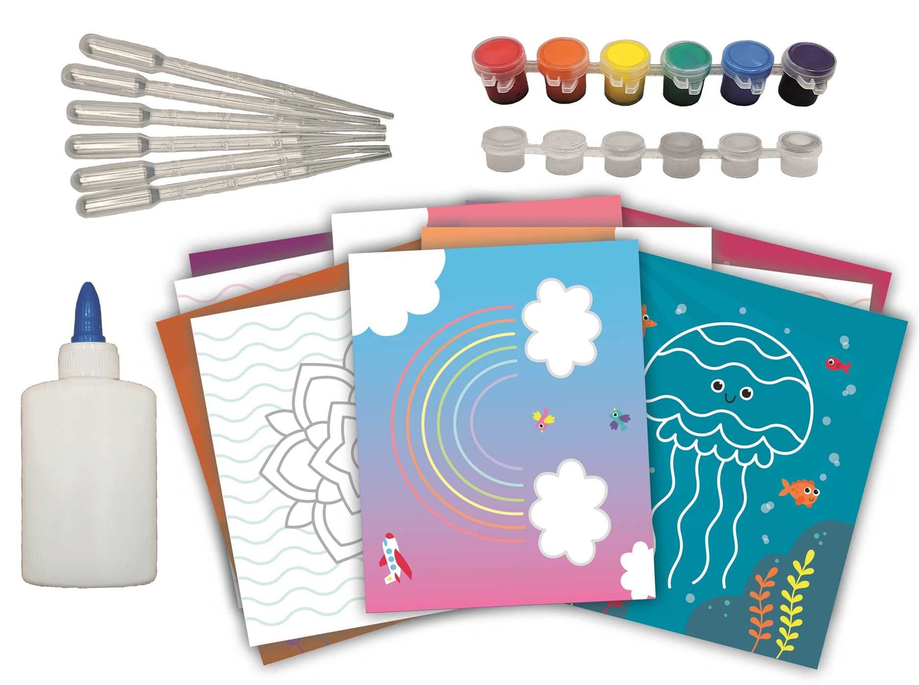 Salt Art: Arts & Crafts Kit for Kids