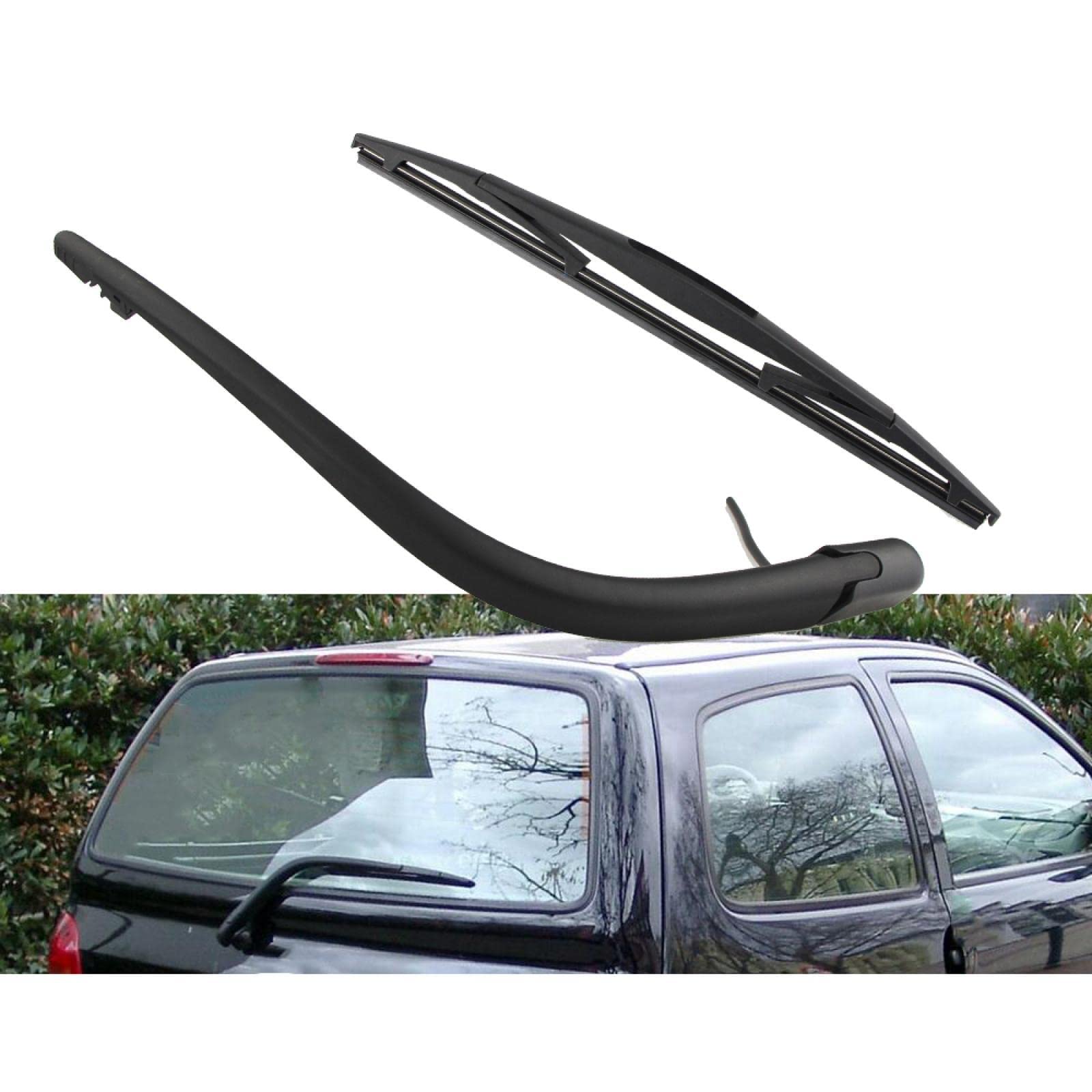 Tergicristallo Posteriore per Renault Twingo 1993-2007 310mm spazzole tergicristallo Posteriore per Auto e Braccio tergicristallo Posteriore Accessori per Auto
