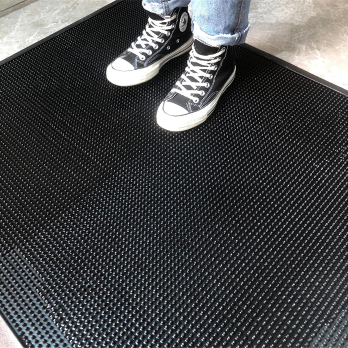 PVC Washable Door Mats Indoor Slip Sole Disinfection Pad Entryway Floor Mat Washable Entrance