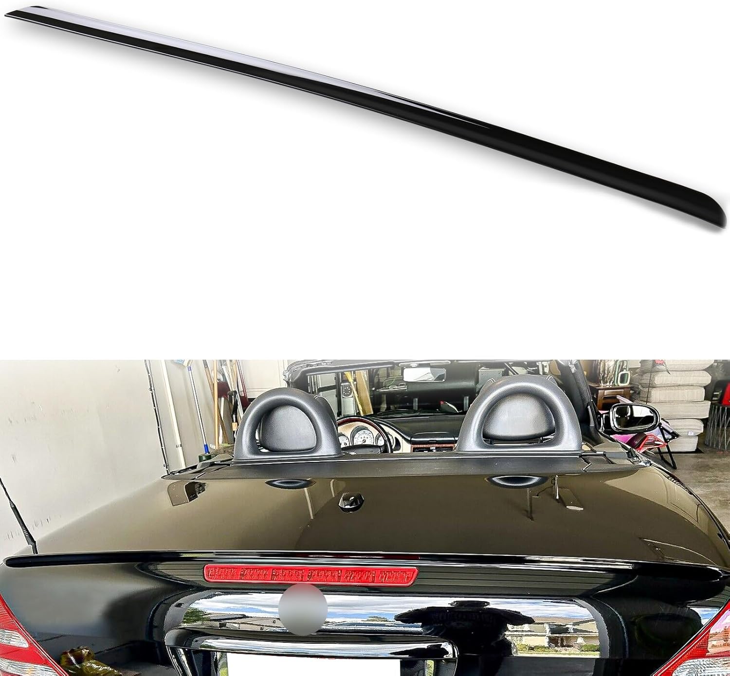 Deltalip Custom Painted Rear Trunk Boot Lip Spoiler For