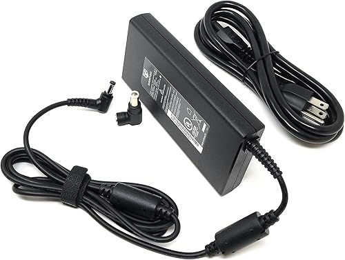 Miniatura 4 de Cargador de corriente con adaptador de CA de 180 W para Acer Predator Helios 300 portátiles de juegos PH315-52-78VL PH315-52-710B Triton 500