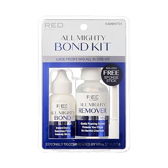 Red by Kiss All Mighty Bond Lace Front Wig Glue and Remover Kit