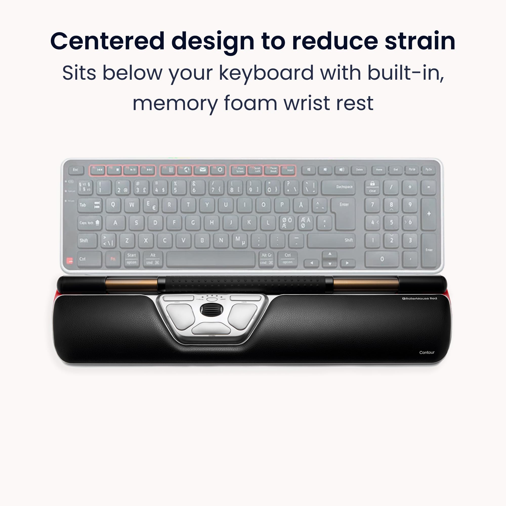 Amazon.com: Contour RollerMouse Red Ergonomic Mouse for Shoulder