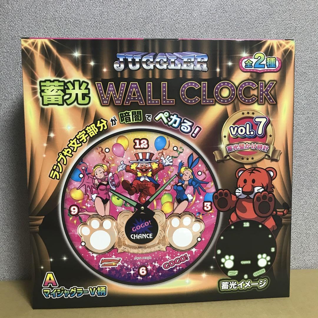 JUGGLER WALL CLOCK 暗闇で光る JUGGLER WALL CLOCK 暗闇で光る Amazon.co.jp: ジャグラー 蓄光