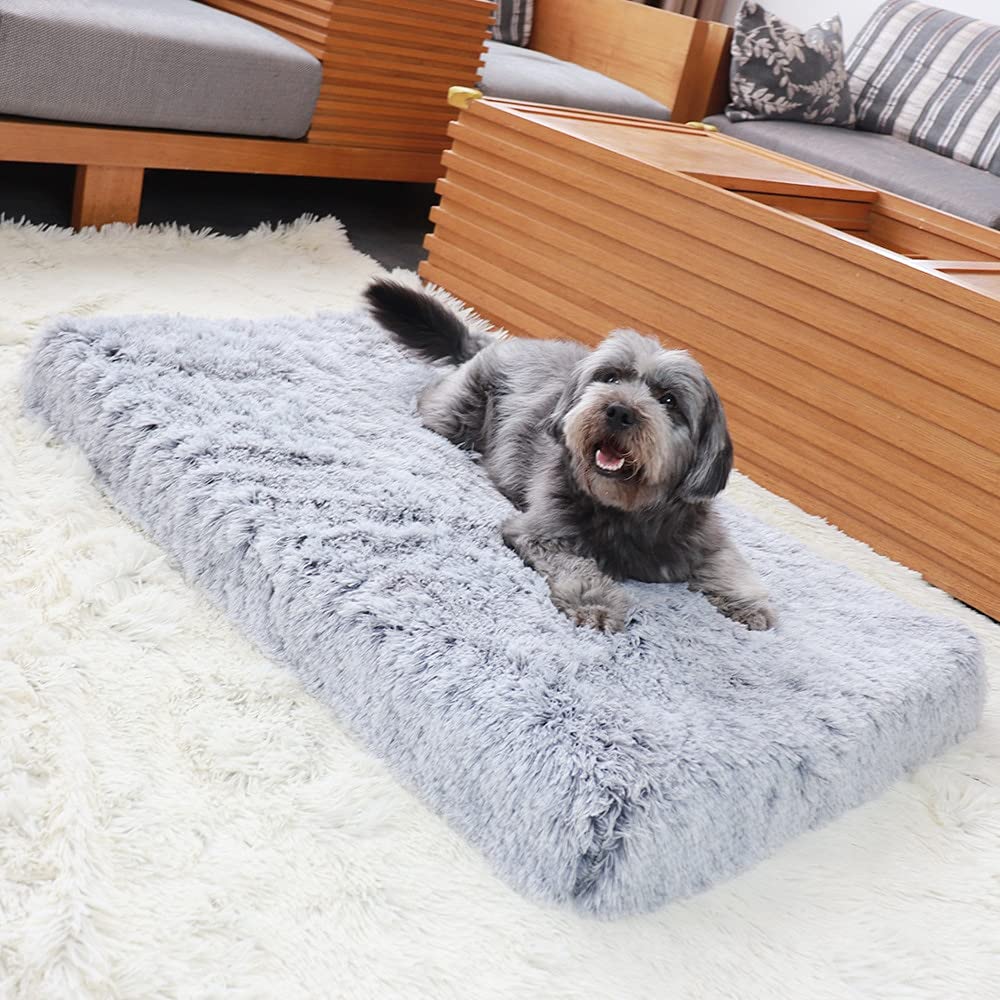 Cama para Perro, colchón ortopédico Grande de Felpa Suave para Mascotas, sofá de Espuma viscoelástica con Funda Lavable extraíble, cojín para Gatos Grandes y Perros