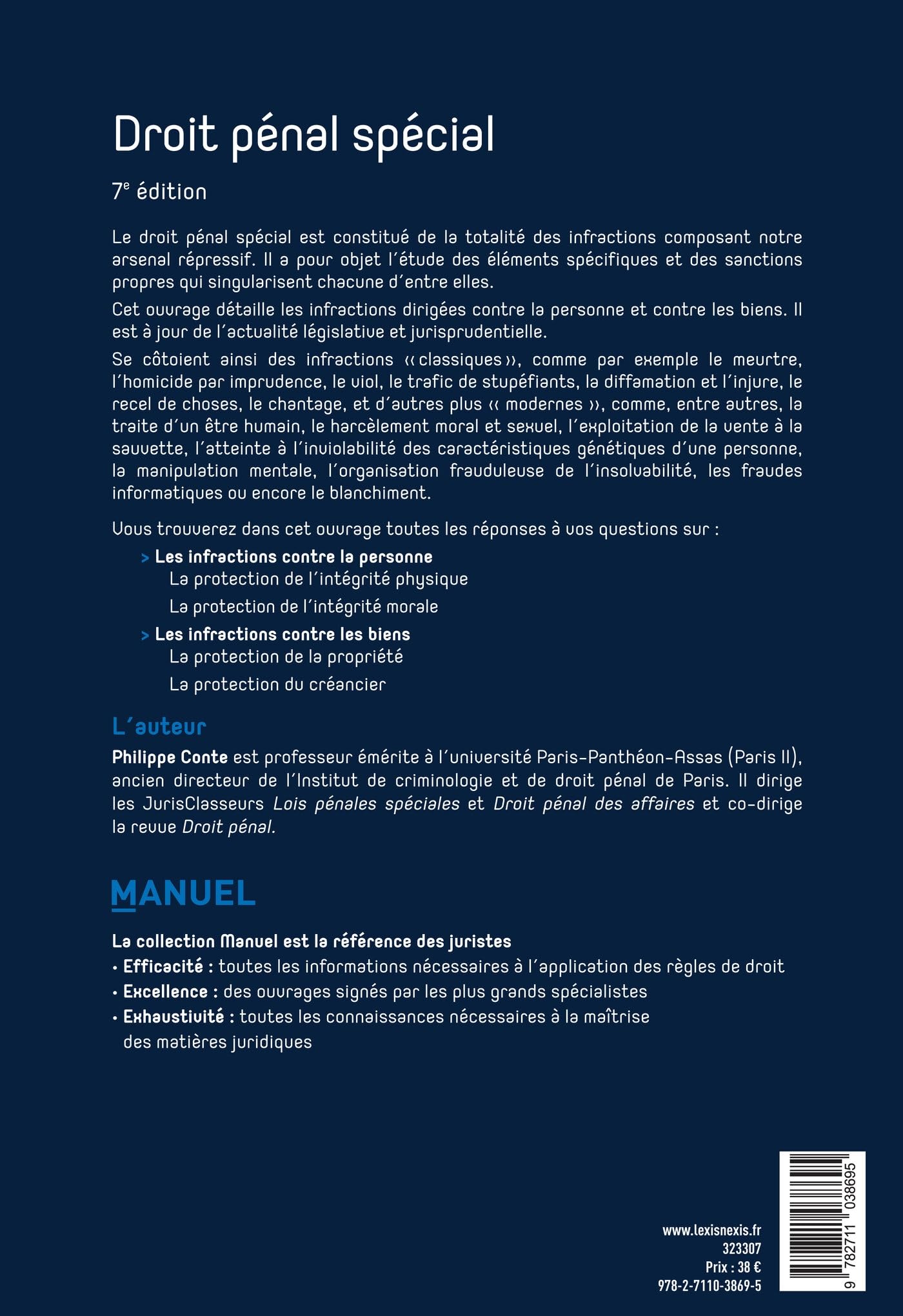 Droit pénal spécial