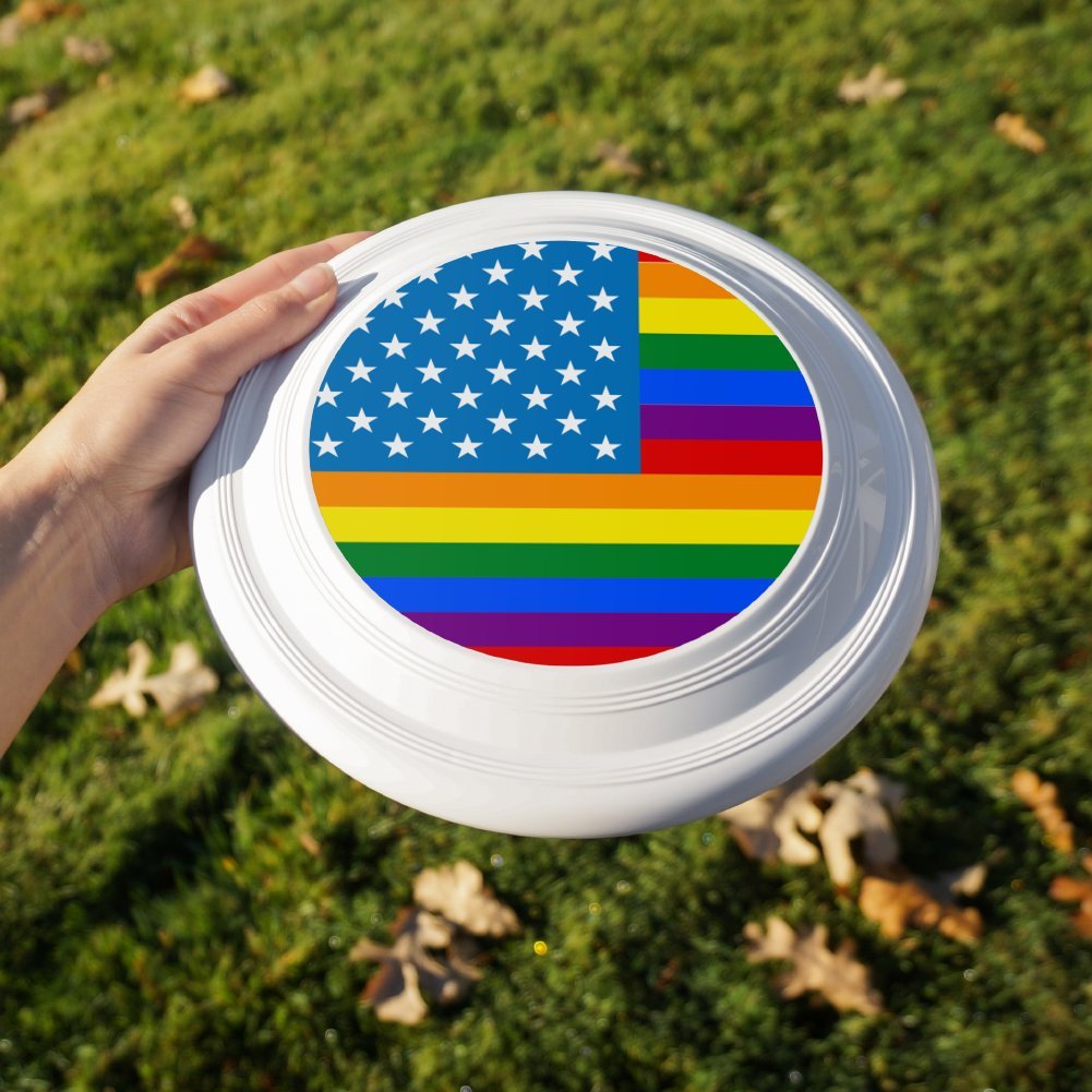 GRAPHICS & MORE Gay Pride American Flag Rainbow Novelty 9