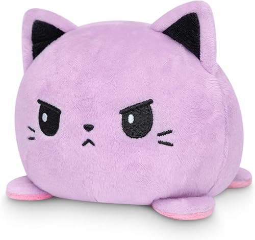 Miniatura 39 de TeeTurtle - Peluche reversible original de gato, gato sirena, bonitos animales de peluche sensoriales que muestran tu estado de ánimo Mercat azul +