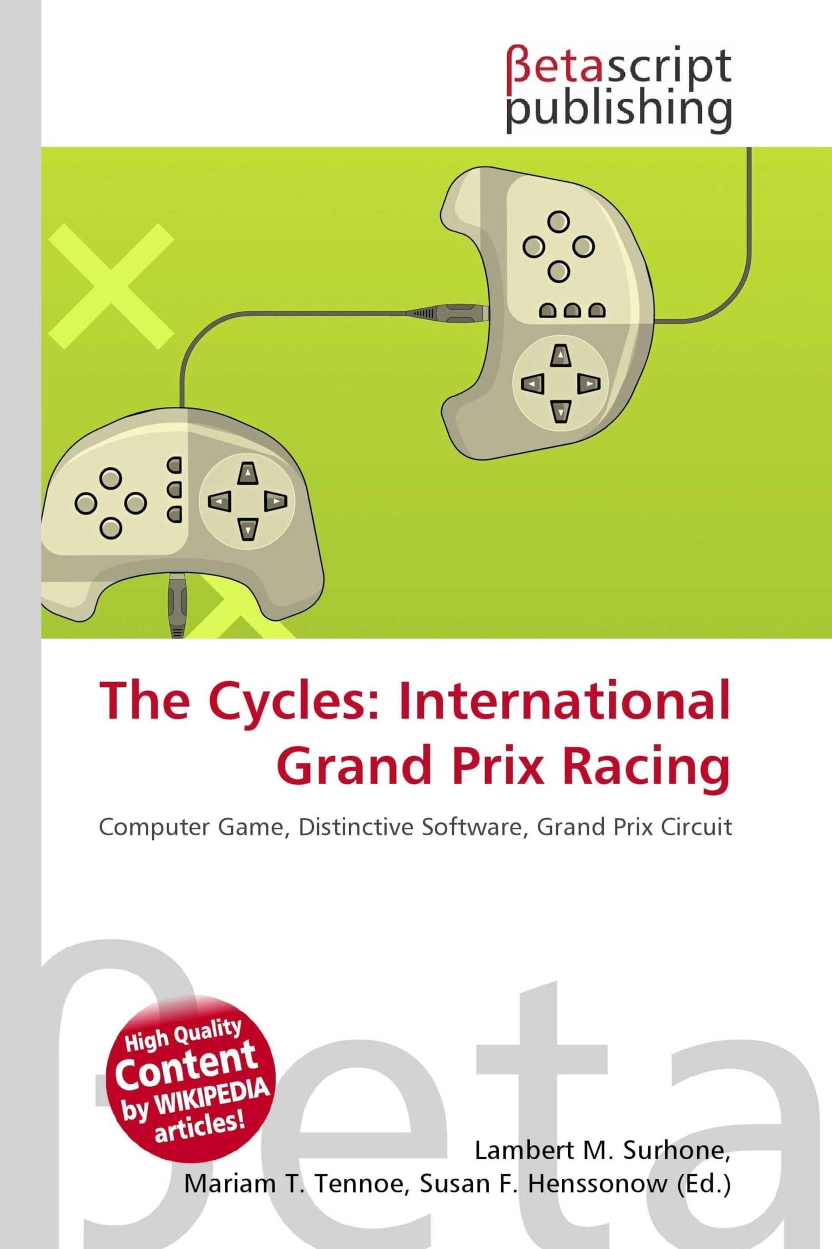 The Cycles: International Grand Prix Racing: Computer Game, Distinctive Software, Grand Prix Circuit
