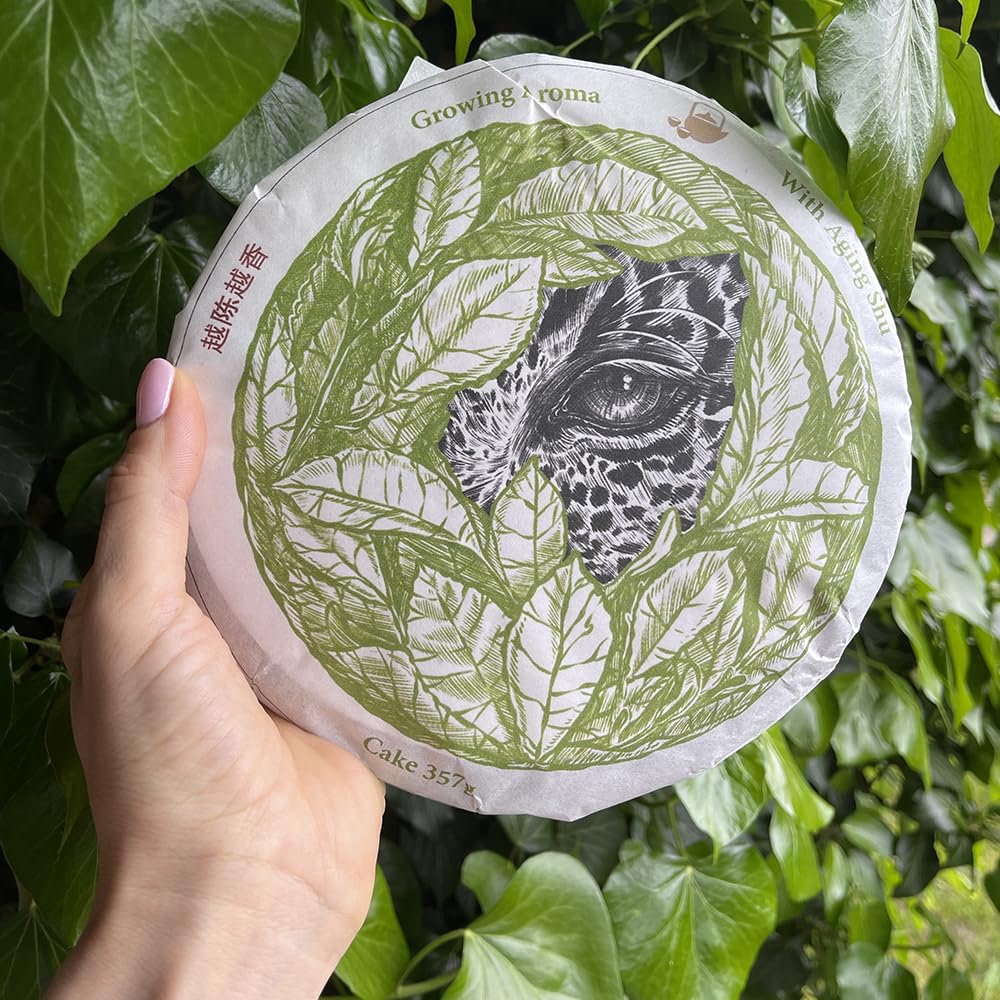 Puer Shu Tea (gotowane) Rosnące ciasto aromatyczne • Opakowanie 357g • Wysokiej jakości herbata chińska • TEA SOUL