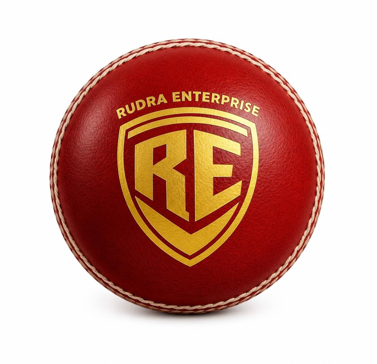 RE Leather Cricket Ball, Grade A, 5.5 oz, Club 20 Overs Ball | Genuine Alum Hide, Water Proofed, Match Standard, Hand Stitched-picture-29