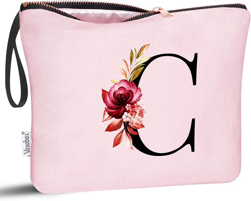 Necessaire de maquiagem Vavabox A-Z, 06-Pink, fechamento com zíper, 1 unidade