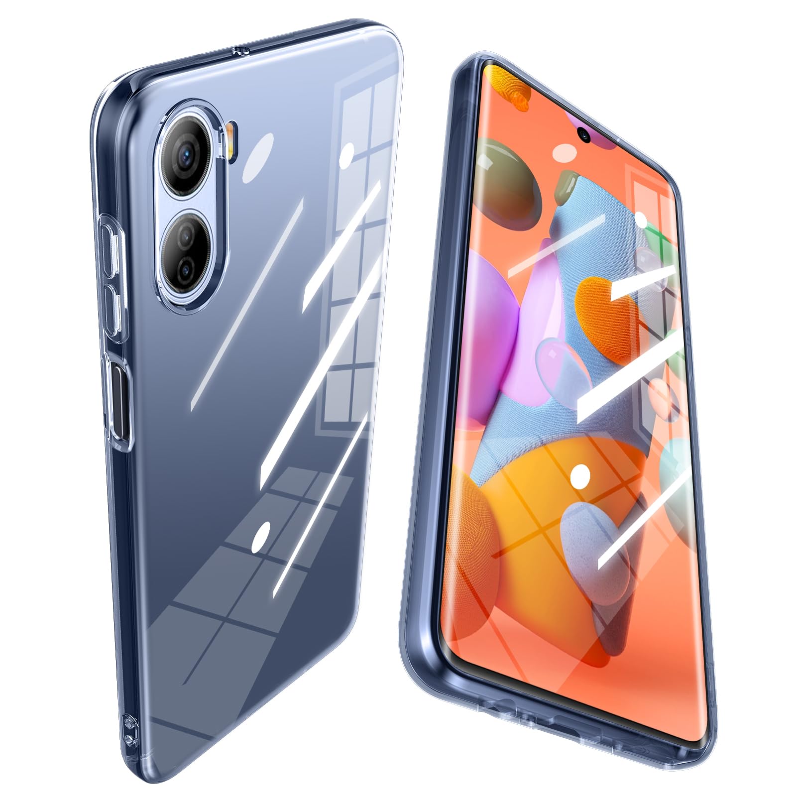Amazon.co.jp: ZTE Libero 5G IV Case, Clear, Shockproof, Wireless