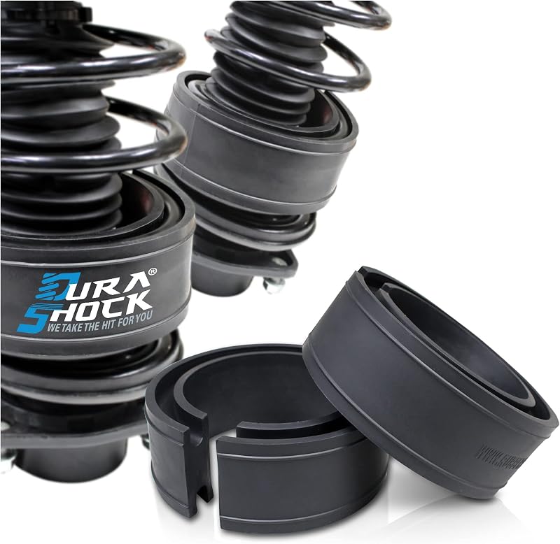 CSB Pro, Size A-, Coil Spring Spacer, 2-pack | 65A hardness, universal fitment, see dimensions table for full specs