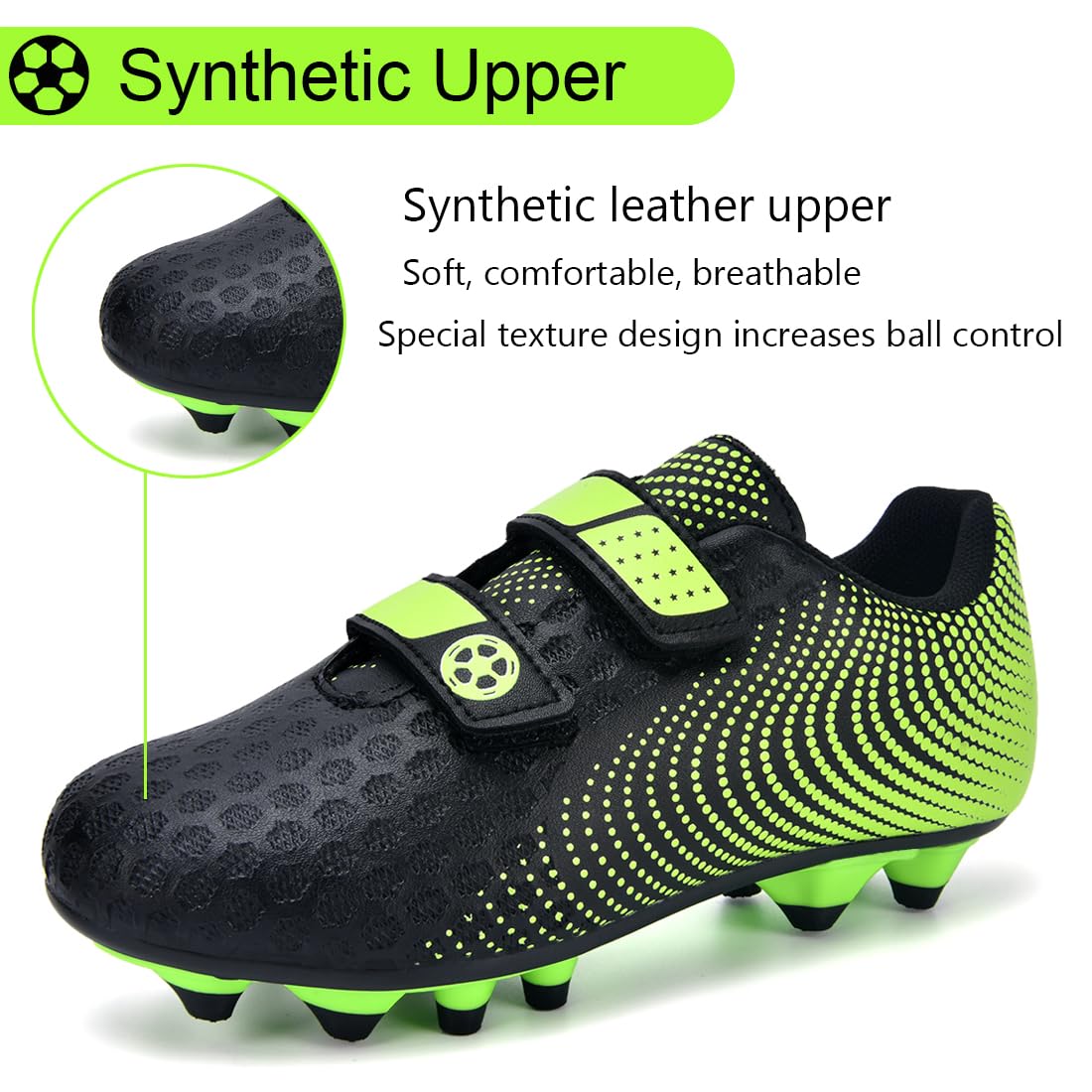 Scarpe da Calcio Ragazzi Scarpe da Allenamento Bambini Ragazze Basse da Calcio Antiscivolo per Esterni Calzature da Calcio Unisex 28-37 EU