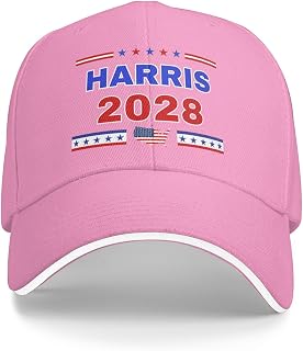 Kamala Harris-2028 Hats Harris-2028 for President Baseball Cap